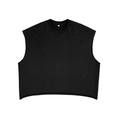 French Terry Boxy Tank Top – Unisex Casual Streetwear Essential
