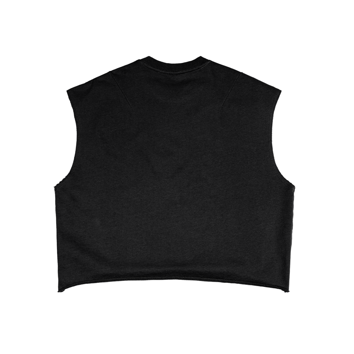 French Terry Boxy Tank Top – Unisex Casual Streetwear Essential
