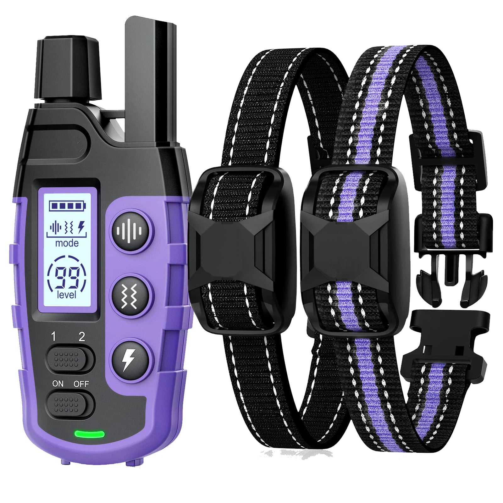 3300Ft Dog Training Collar – Remote, Waterproof, Shock & Vibration