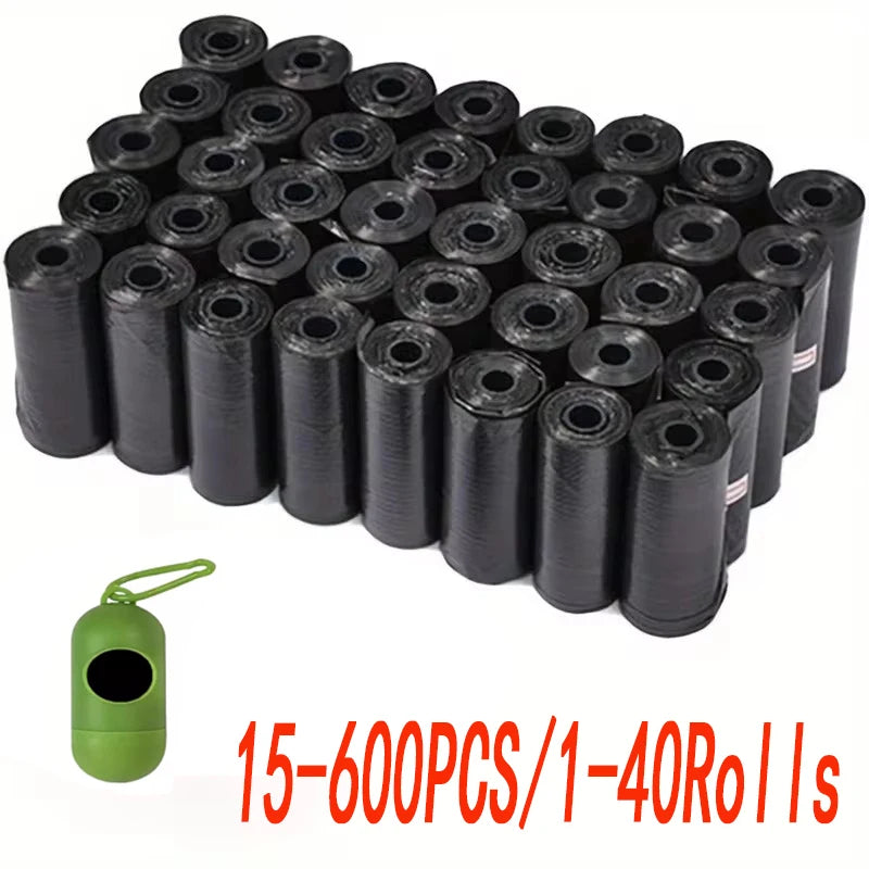 Biodegradable Dog Poop Bags – Leak-Proof & Portable for Walks