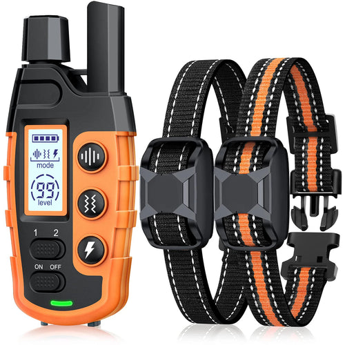3300Ft Dog Training Collar – Remote, Waterproof, Shock & Vibration