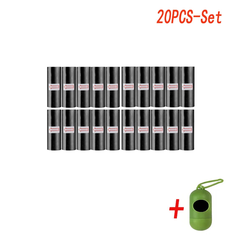 Biodegradable Dog Poop Bags – Leak-Proof & Portable for Walks