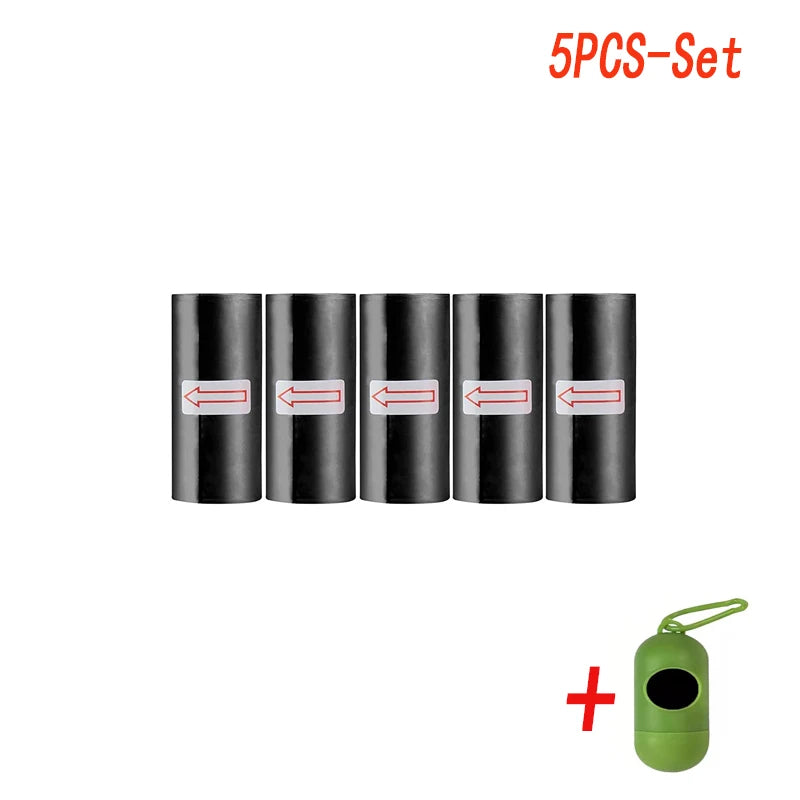 Biodegradable Dog Poop Bags – Leak-Proof & Portable for Walks