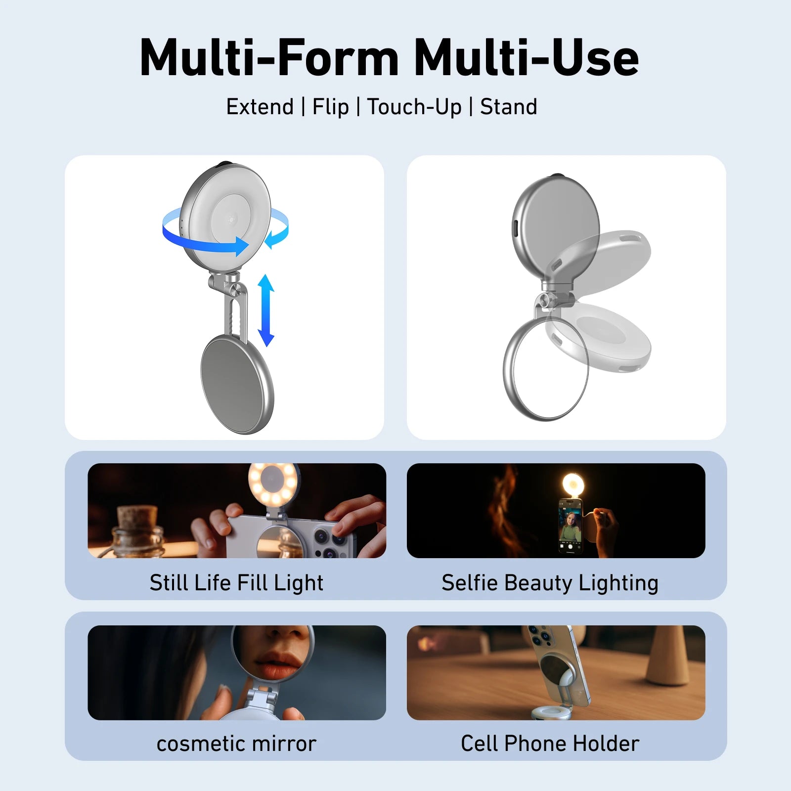 Magnetic Phone Camera Grip with Remote – iPhone & Android