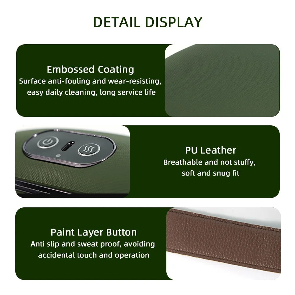 Wireless Neck and Shoulder Massager - Bionic Finger Technology for Deep Tissue Relaxation