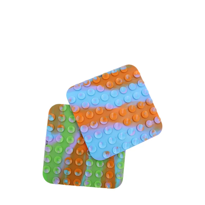 Pet Lick Silicone Mat – Slow Feeder & Training Dog Food Plate