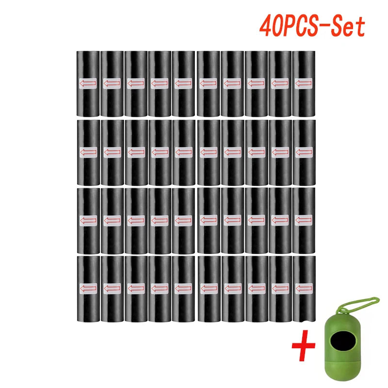 Biodegradable Dog Poop Bags – Leak-Proof & Portable for Walks