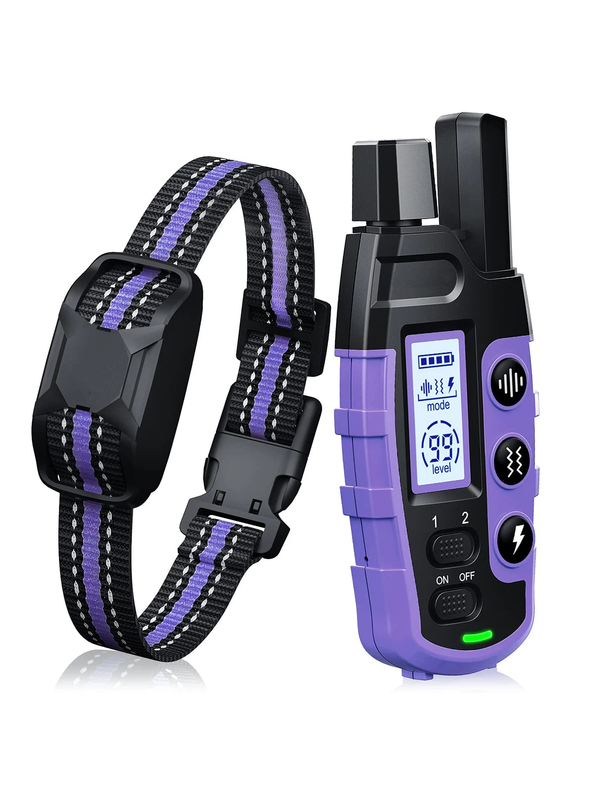 3300Ft Dog Training Collar – Remote, Waterproof, Shock & Vibration