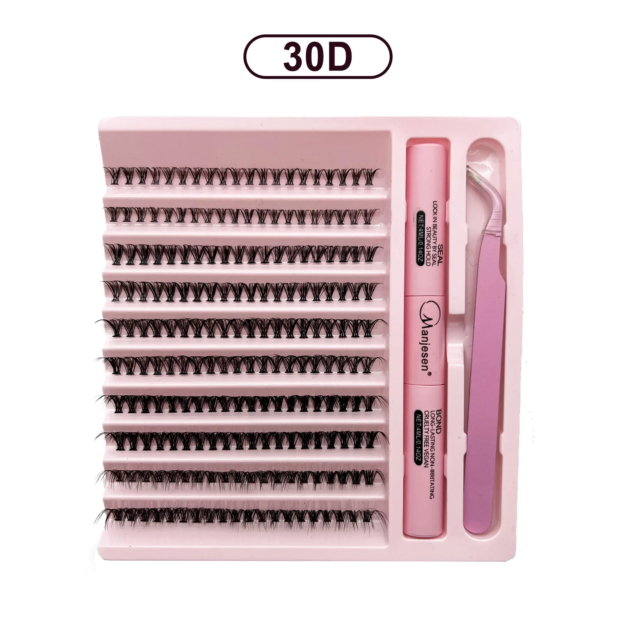 DIY Lash Extension Kit – 200PCS Cluster Lashes